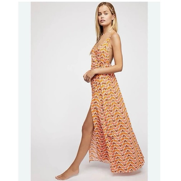 Free People Wrap Maxi Dress - Picture 13 of 13